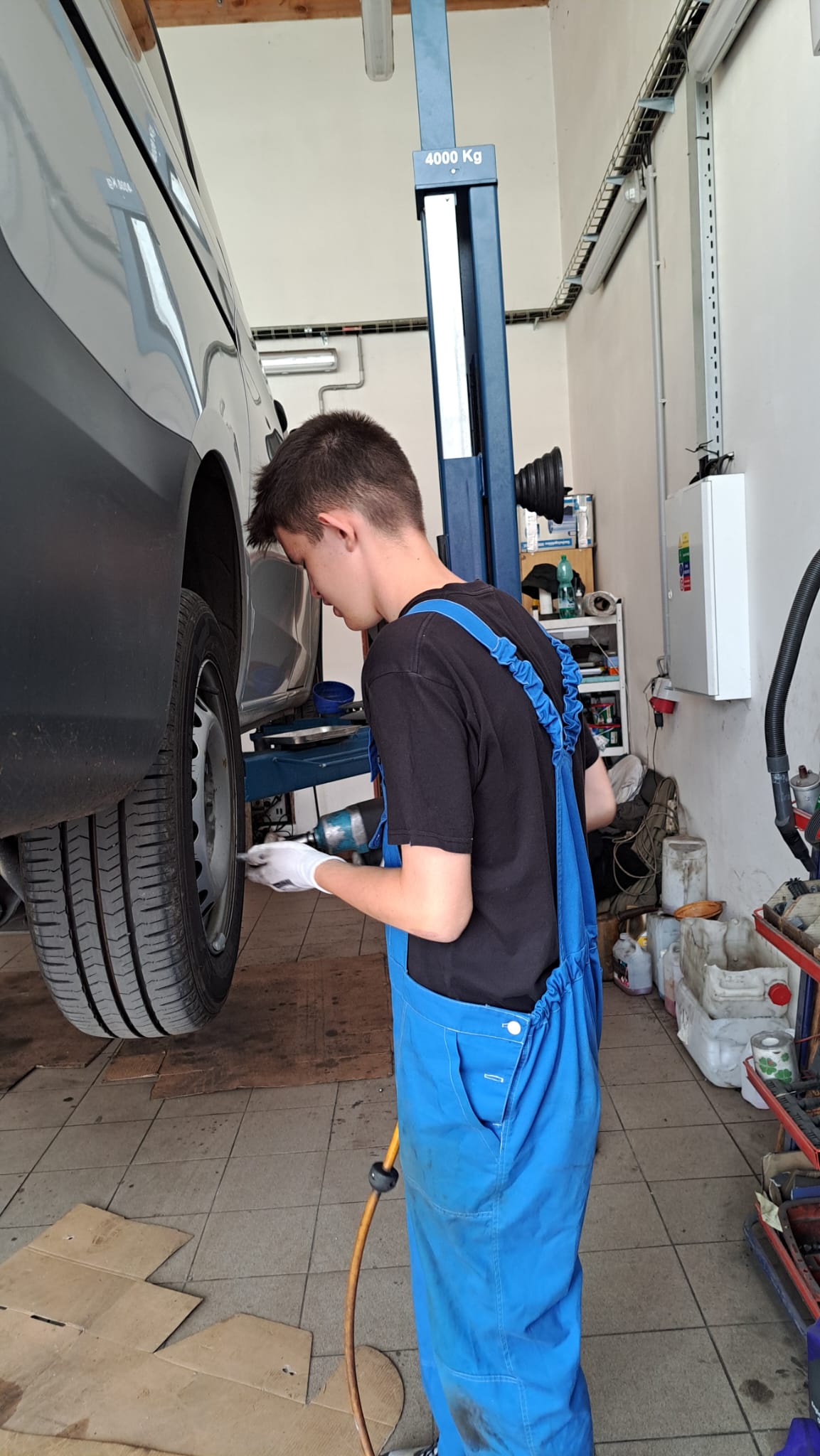 Peugeot dodávka – oprava